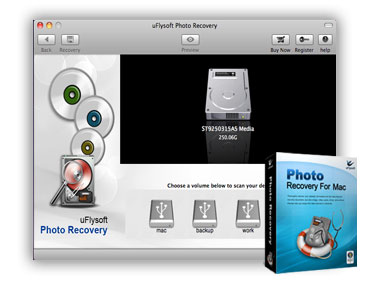 Photo recovery for Mac