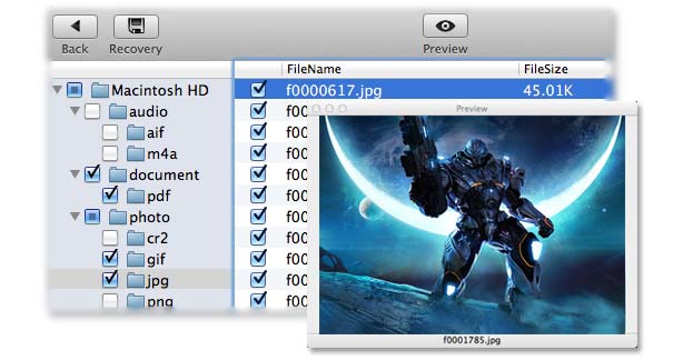 perform Mac audio files